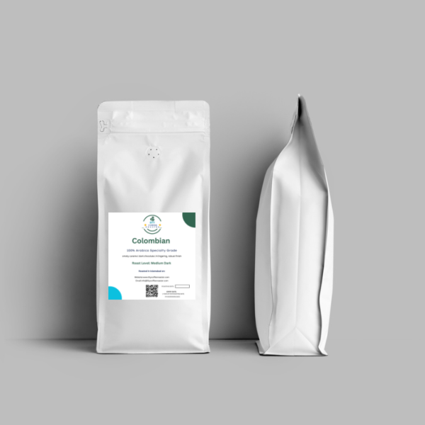 Colombia (Specialty Blend) Whole Bean  medium-dark (Weight:1kg)