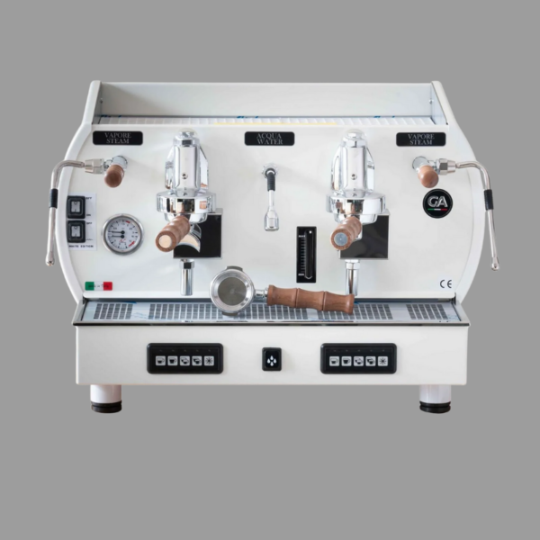 La Nuova Era Altea Wood Espresso Machine – Vintage Italian Design for Specialty Cafes